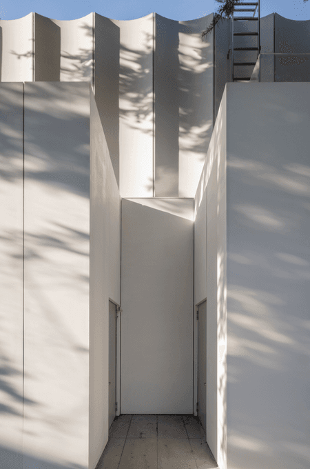 House in White